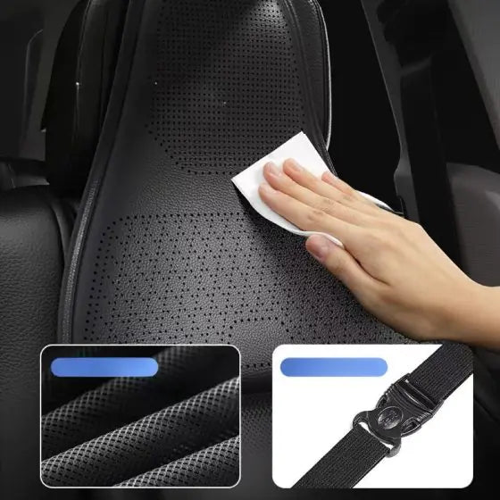 Roger 3-in-1 (All-Season) Car Seat Cushion | 16-Fan Cooling, Soothing Heat & Relaxing Massage