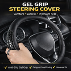 ROGER Gel Car Steering Wheel Cover with Gel Massage