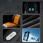 Roger 3-in-1 (All-Season) Car Seat Cushion | 16-Fan Cooling, Soothing Heat & Relaxing Massage