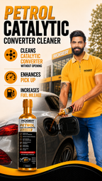Roger Catalytic Converter For Petrol & CNG Cars | Deep Carbon Cleaning | Protects Catalytic Converter | Better Pickup & Mileage | Add Every 5,000 km | DIY Easy Application