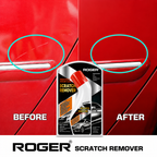 Roger Scratch Remover | Built-in Sponge Applicator | Removes Light Scratches & Restores Shine | For All Car Paint Colours | 100 ml