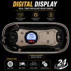 Roger Military-Grade Inflator | 6-Year Warranty | Robust & Rugged Design | Heavy-Duty Metal Body | Built for Long-Term Use | Works for Cars & SUVs