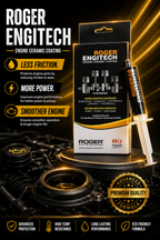 Roger Engitech Engine Oil Additive for Cars | Better Engine Pickup & Performance | Lasts Up to 20,000 km | Reduces Engine Noise | Nano Ceramic Technology|DIY Easy Application