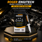 Roger Engitech Engine Oil Additive for Cars | Better Engine Pickup & Performance | Lasts Up to 20,000 km | Reduces Engine Noise | Nano Ceramic Technology|DIY Easy Application