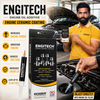 Roger Engitech Engine Oil Additive for Cars | Better Engine Pickup & Performance | Lasts Up to 20,000 km | Reduces Engine Noise | Nano Ceramic Technology|DIY Easy Application
