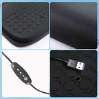 ROGER Universal Car Cooling Seat Cushion with 3-Speed Fan, Remote Control & 12V/USB-C Power