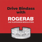 ROGERAB Standard Car Coil Spring Buffer (4 Pcs) For Reduced Road Jerks, Increased Stability, And Increased Height – Suitable For All Old & New Car Makes, Models & Variants