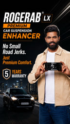 ROGERAB LX Premium Suspension Enhancer (4 Pcs) | Ultra-Soft TPU Technology | Superior Shock Absorption | Smoother Ride & Enhanced Stability | Fits All Car Models