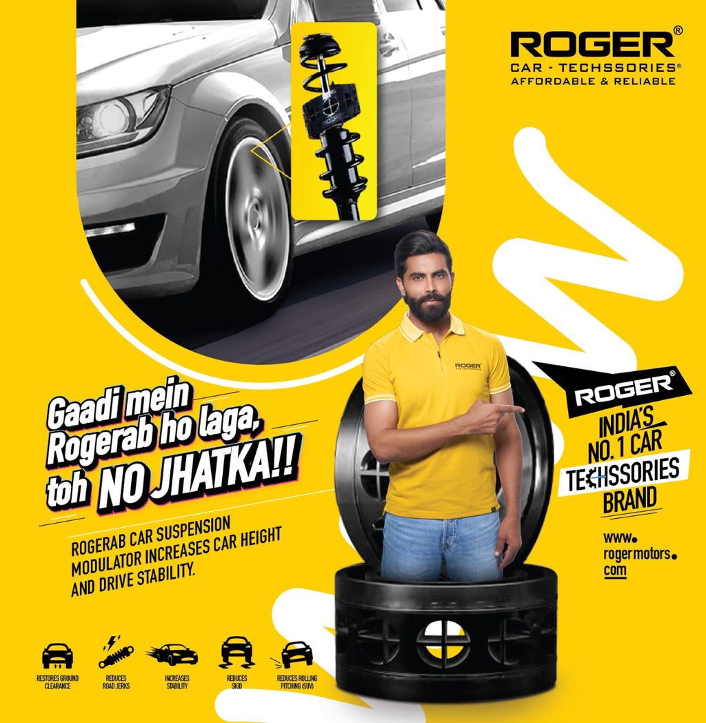 ROGERAB LX– Ultra Soft Car Coil Spring Buffer (4 Pcs) For Superior Shock Absorption, Smoother Rides, And Enhanced Stability – Suitable For All Old & New Car Makes, Models & Variants