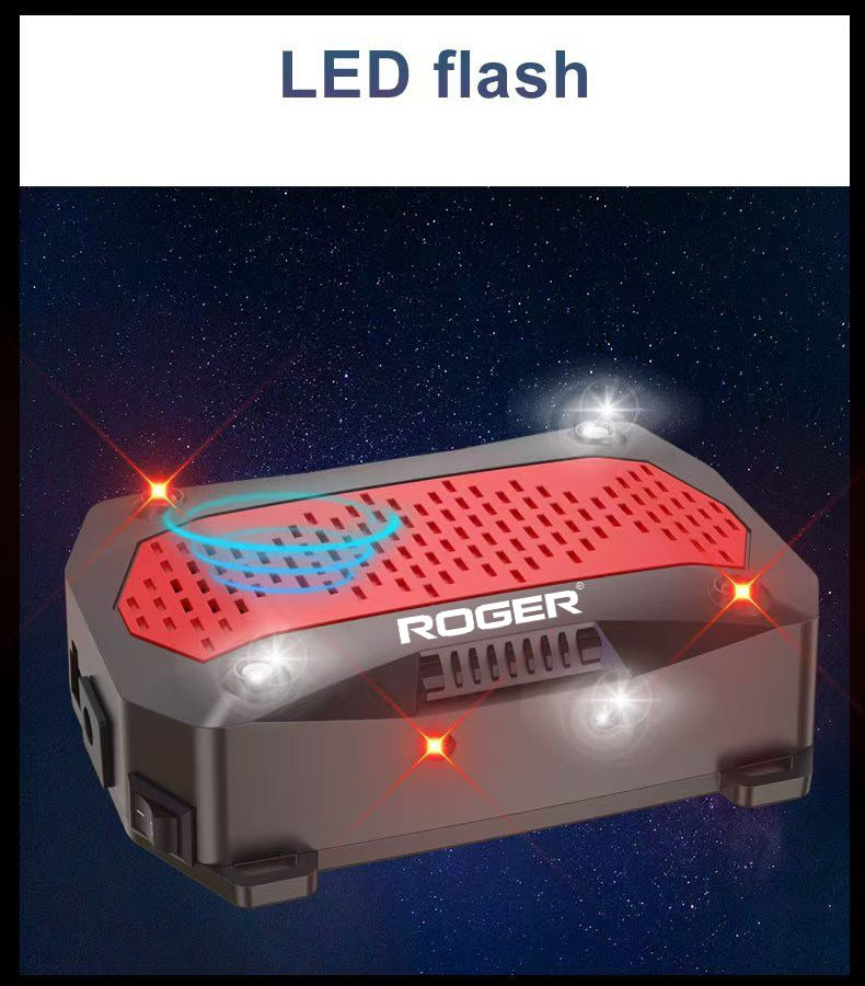 Roger's Ultrasound Rat Repellent for Automobiles - Waterproof Car Engine Wire Protection Device with 4 Strobe Lights | Rat, Mouse & Squirrel Control