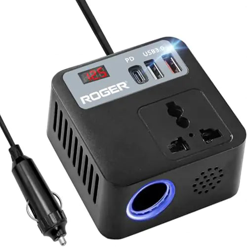ROGER 100W Car Laptop Charger Power Inverter