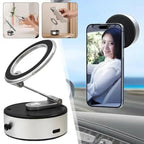 ROGER Intelligent Suction & Magnetic Car Phone Holder (With 360° 3D Rotation)