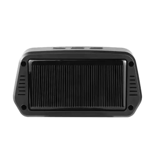 ROGER External TPMS – 5 Tire Sensors for Cars | Wireless Solar & USB Charging | LCD Color Display & 5 Alarm Modes