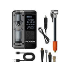 ROGER Smart Tyre Inflator | Dual Mode (Battery & Car 12V Port)
