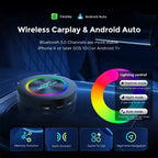 Roger’s CarPlay AI Box with 4G SIM Slot | Android 13 | 4GB+64GB | Qualcomm | Stream YouTube, Netflix, Google Maps | Wireless CarPlay & Android Auto | 4K Video | Dual Bluetooth | GPS | 2-Year Warranty