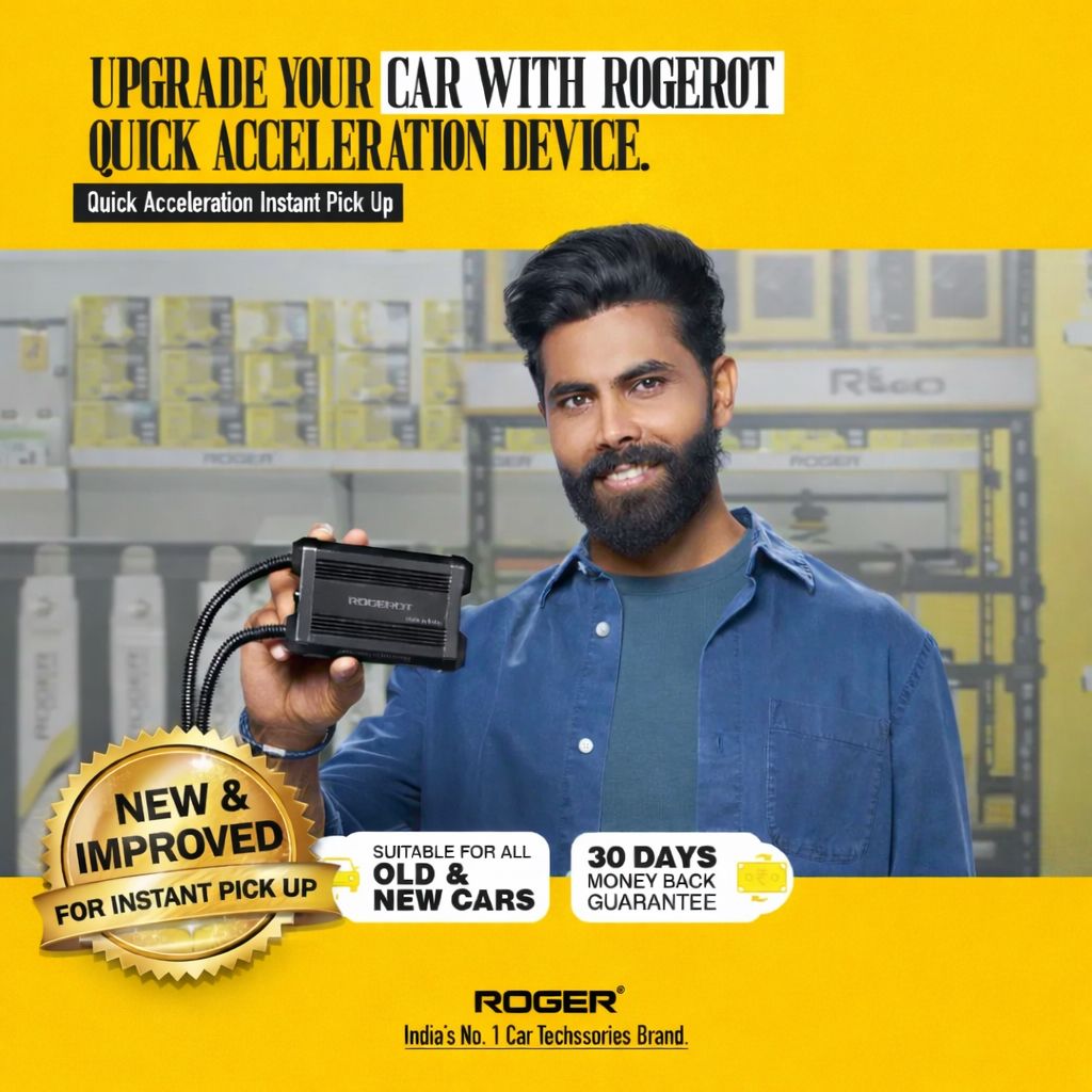 ROGEROT (New & Improved)– Quick Acceleration Device, Unleash Instant Throttle Response & Smoother Power Delivery In City Traffic & Highways 🚗