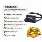 ROGEROT (New & Improved)– Quick Acceleration Device, Unleash Instant Throttle Response & Smoother Power Delivery In City Traffic & Highways 🚗