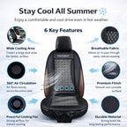 ROGER Ventilated Car Seat Cover