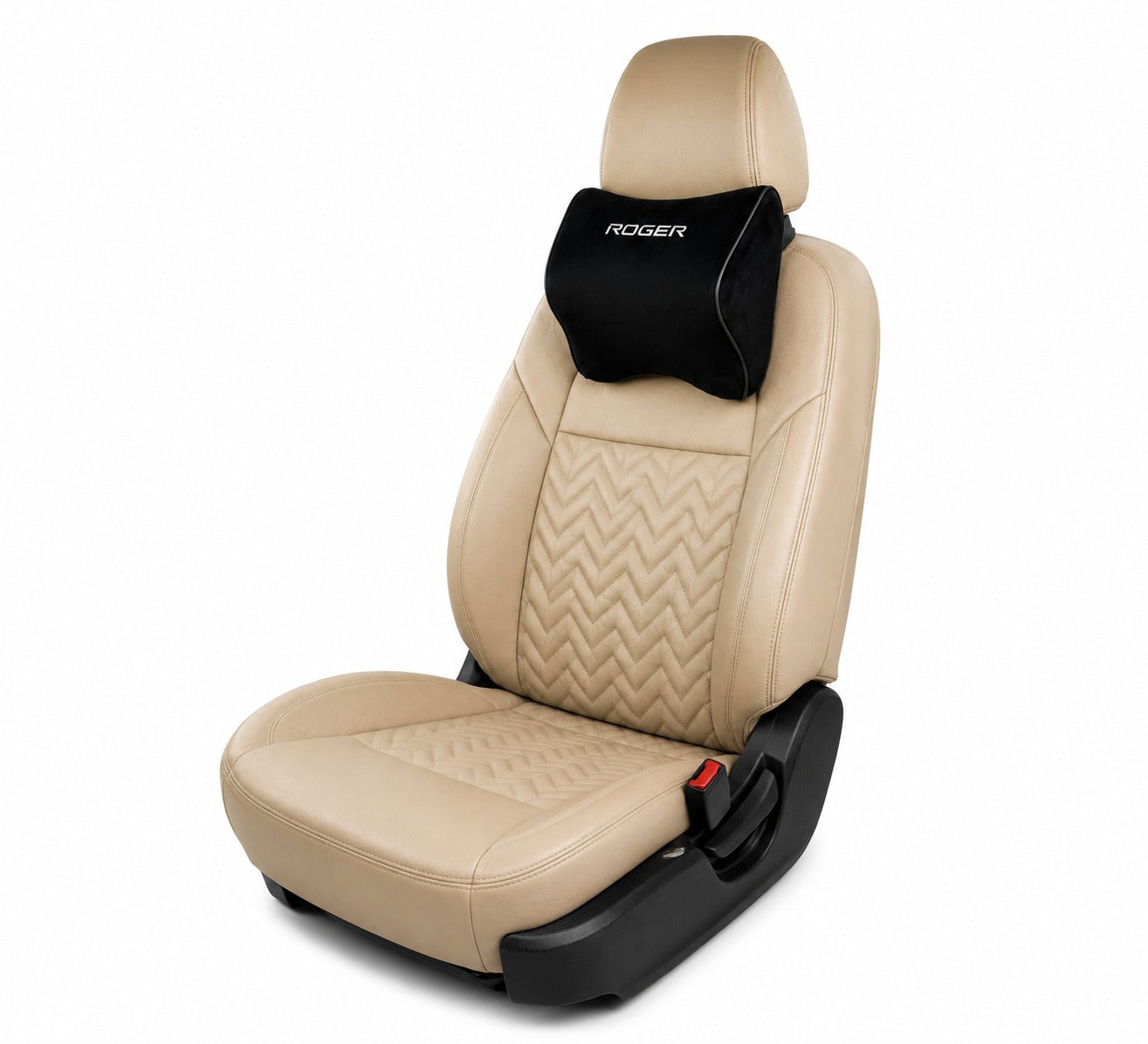 Responsive Memory Foam Headrest | 1-Year Warranty | Supports Neck | Reduces Neck Fatigue | Maintains Proper Driving Posture
