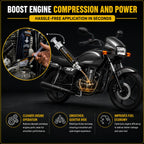 Roger Engitech Engine Oil Additive for Two-Wheelers | Reduces Engine Friction | Better Pickup & Performance | Reduces Engine Noise | Lasts Up to 5,000 km | DIY Easy Application