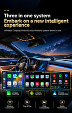 Roger AI Box 4GB + 32GB | YouTube, Netflix, Hotstar & Any App| 1-Year Warranty | Converts Wired Carplay & Android Auto to Wireless |