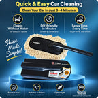Roger Duster | Cleans & Polishes in Minutes | No Water Required | Long Handle for Rooftop & Windshield Cleaning | 6-Month Warranty | Scratch-Free Cleaning