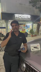 Roger TPMS | Unique Display Design | Wireless External Sensors | Real-Time Tyre Pressure Monitoring | Instant Puncture Alerts | DIY Fits In Just 5 Minutes | 1-Year Warranty | Auto Power On/Off |