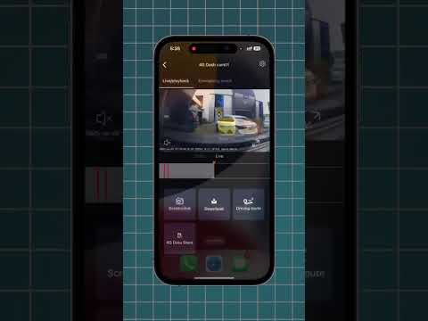 Roger 4G SIM Dash Cam – Remote Monitoring | G-Sensor | 2-Year Warranty | 🚘 Just insert a SIM to stream live footage, track GPS, or playback via HOTCAM app | Includes free 64GB memory card | Auto collision recording with built-in G-Sensor